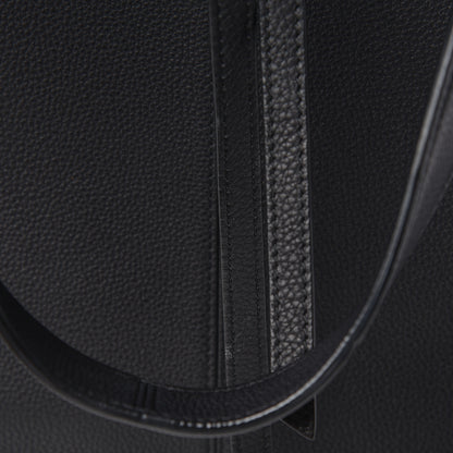 Celine Baby Grained Calfskin Medium Tri-Fold Bag Black 12 of 13