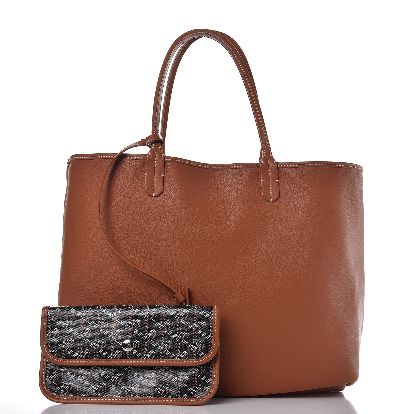 Goyardine Reversible Anjou PM Black Gold