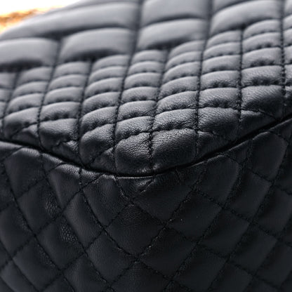 Versace Nappa Quilted Icon Shoulder Bag Black 10 of 15