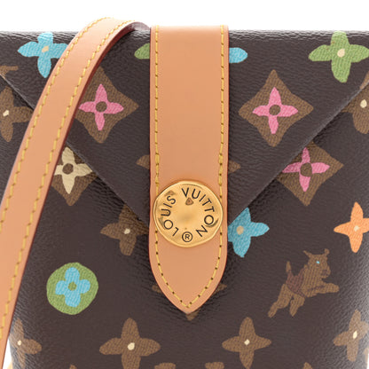 Louis Vuitton X TYLER THE CREATOR Monogram Craggy Envelope Pouch Chocolate 7 of 10