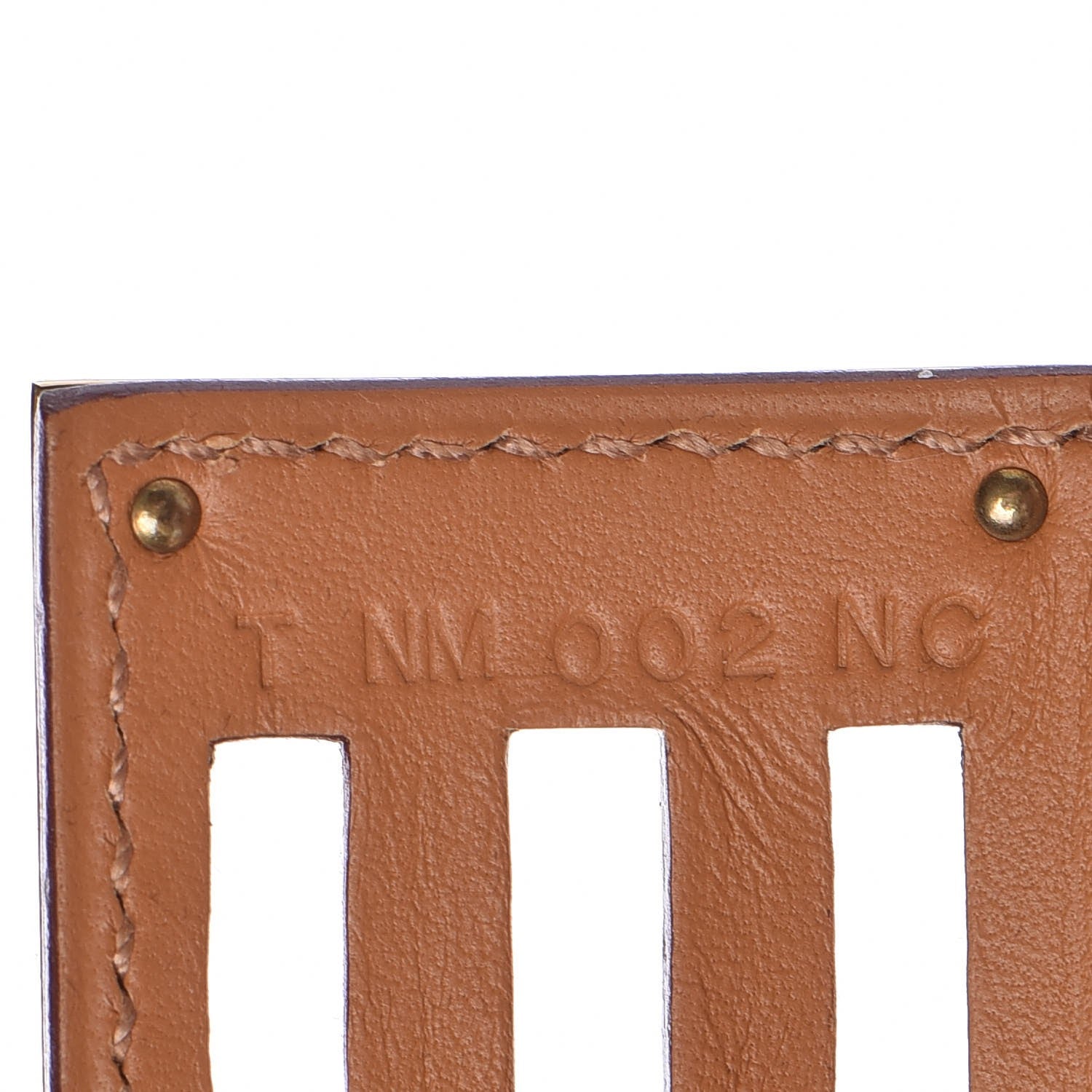 Hermes Lizard Kelly Dog Cuff Ficelle 5 of 7