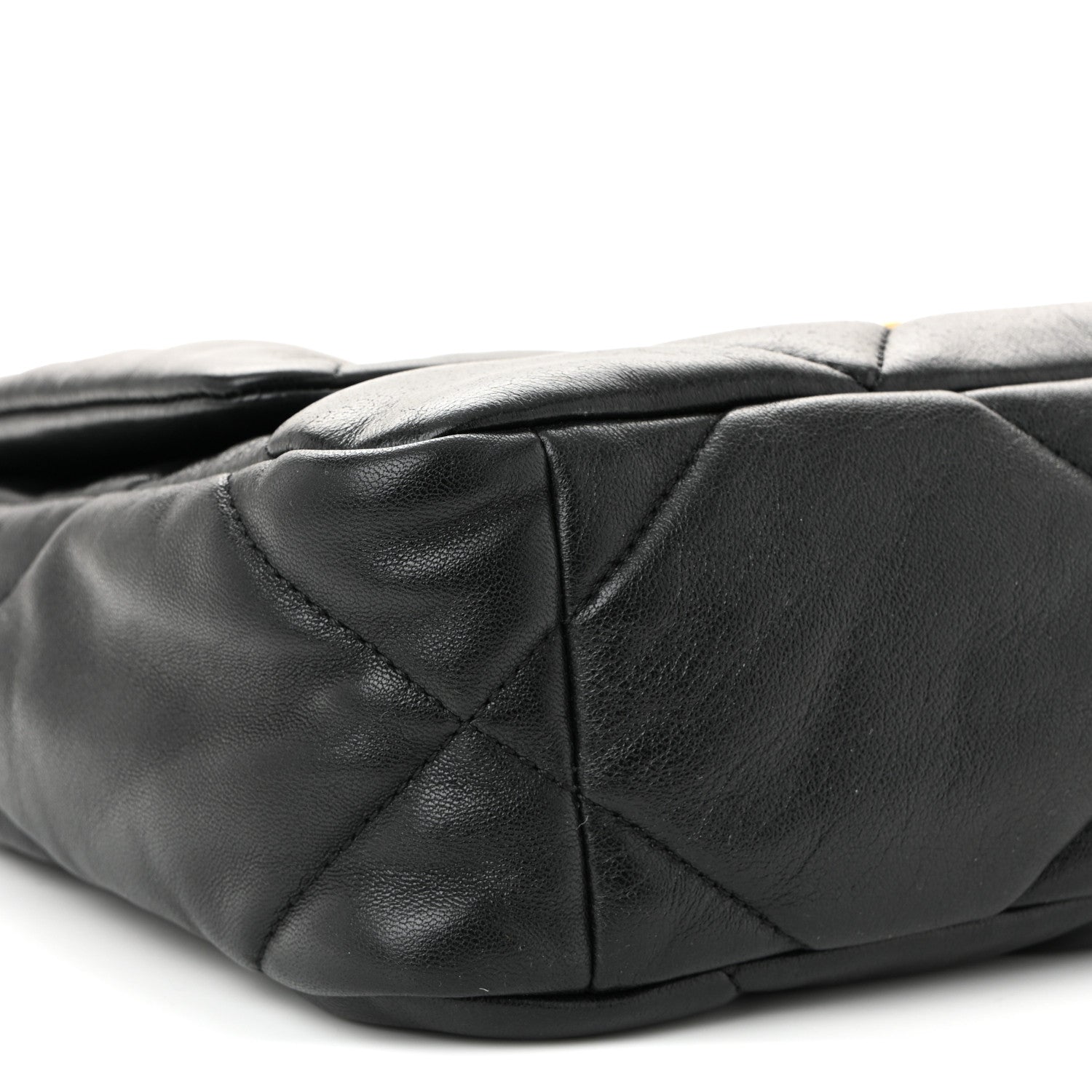 Chanel Lambskin Quilted Medium Chanel 19 Flap Black 9 of 10