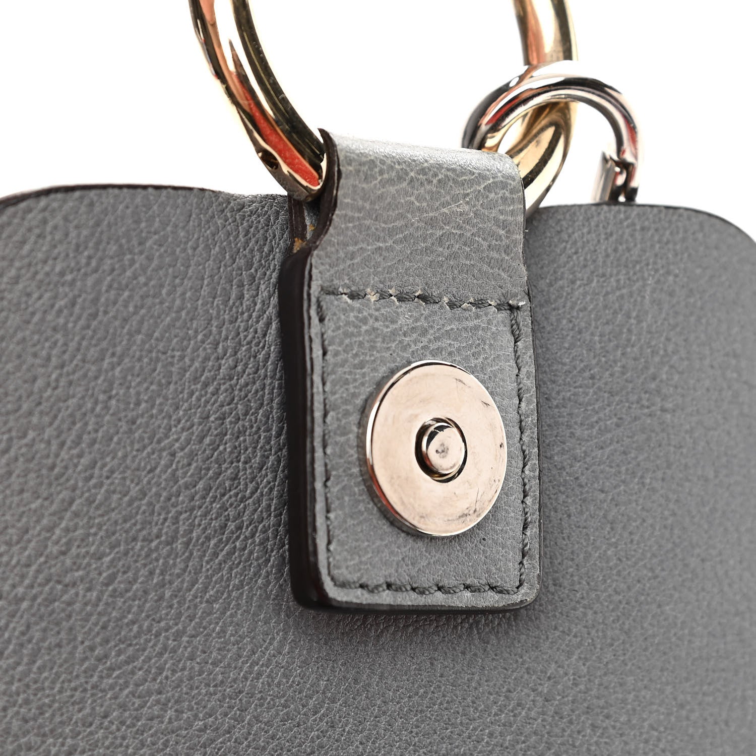 Chloe Suede Calfskin Small Faye Backpack Washed Blue 17 of 19