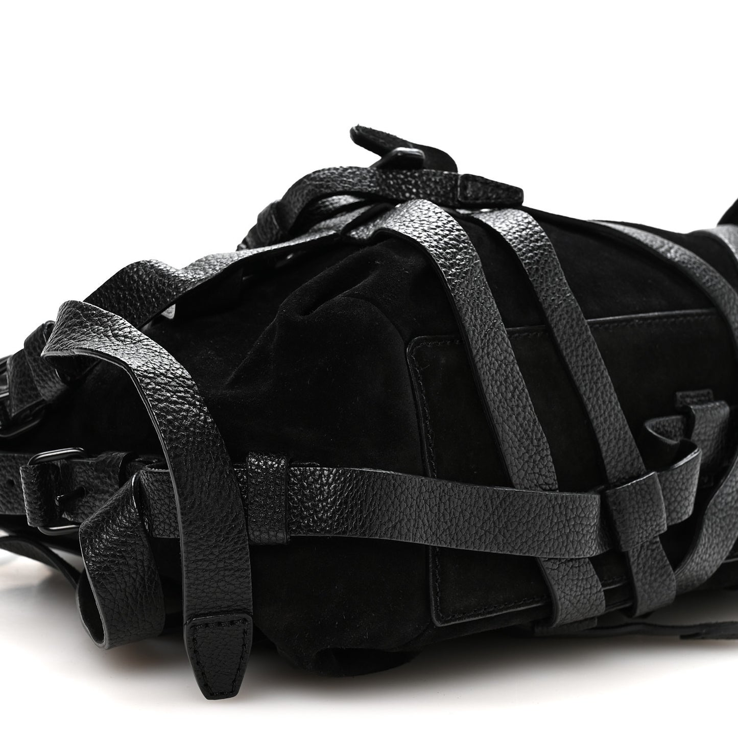 Suede Kirsten Satchel Black