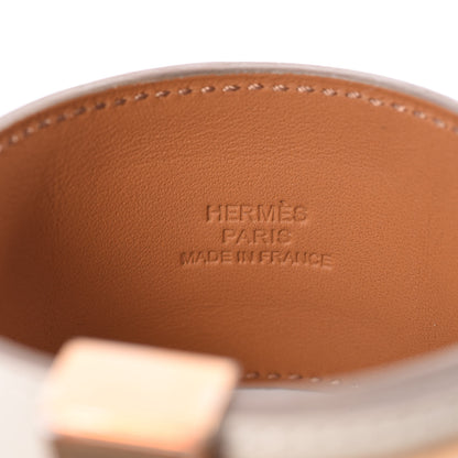 Hermes Swift Collier de Chien CDC Bracelet L Craie 3 of 5