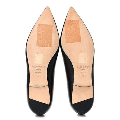 Jimmy Choo Kid Attila Flats 38 Black 5 of 15