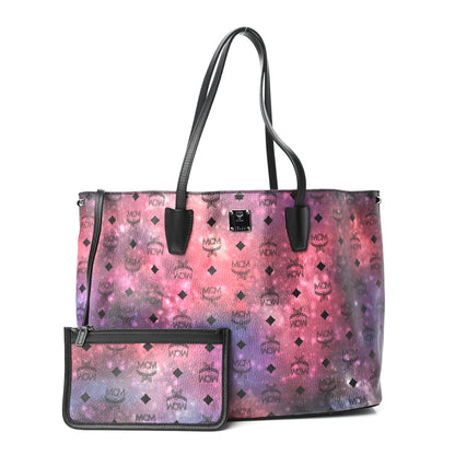 MCM Galaxy Visetos Medium Shopper Tote Multicolor 1 of 9