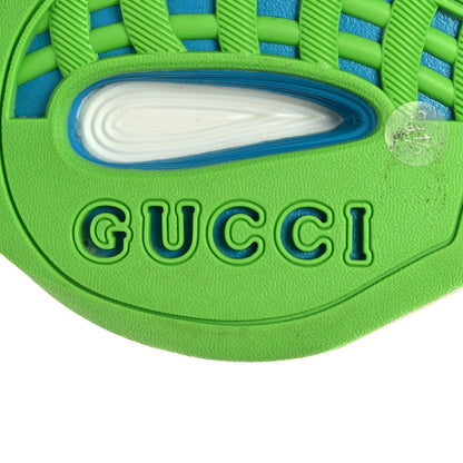 Gucci Technical Knit Fabric Waves Womens Gucci Run Sneakers 38.5 Multicolor 6 of 8