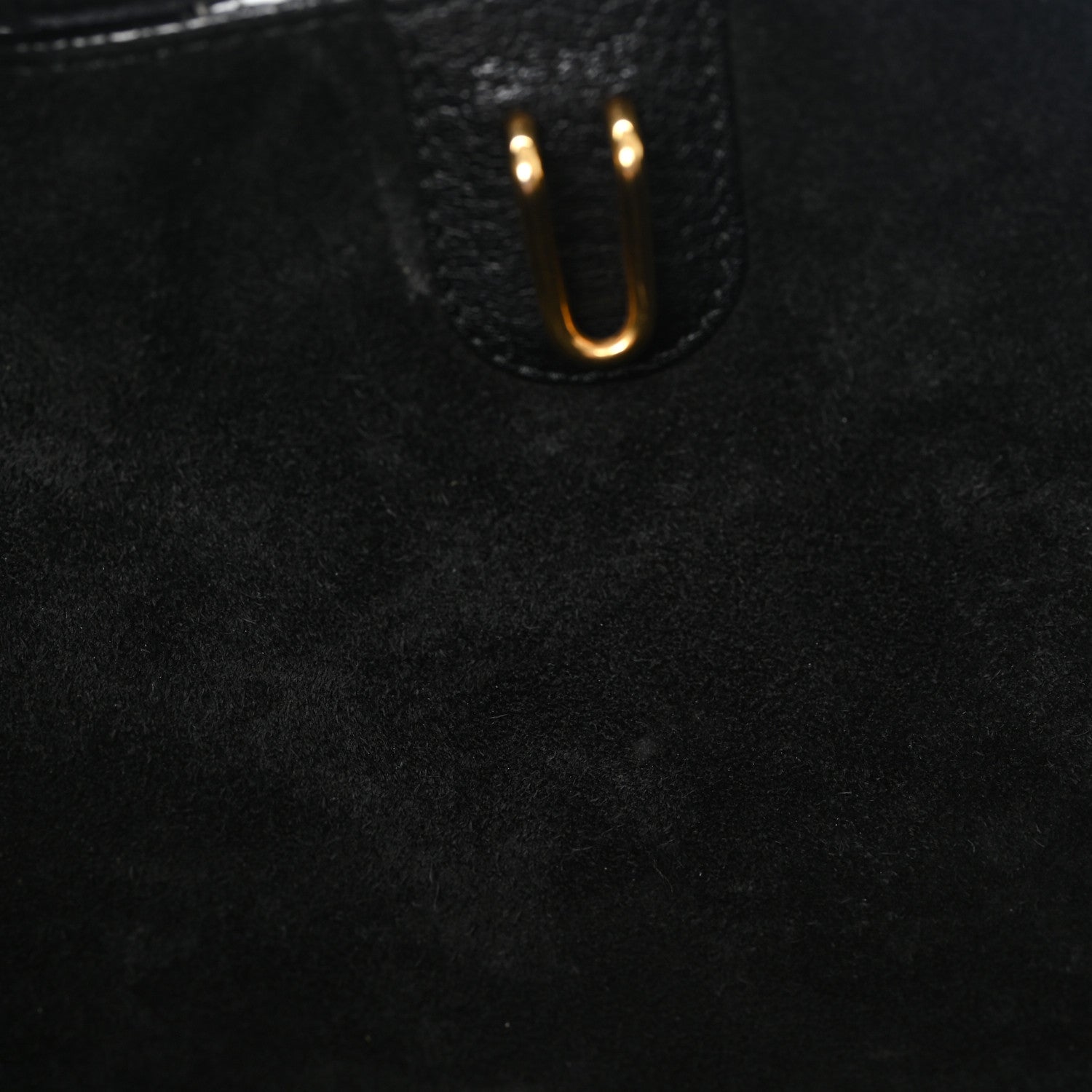 Celine Soft Grained Calfskin Sangle Bucket Bag Black 10 of 10