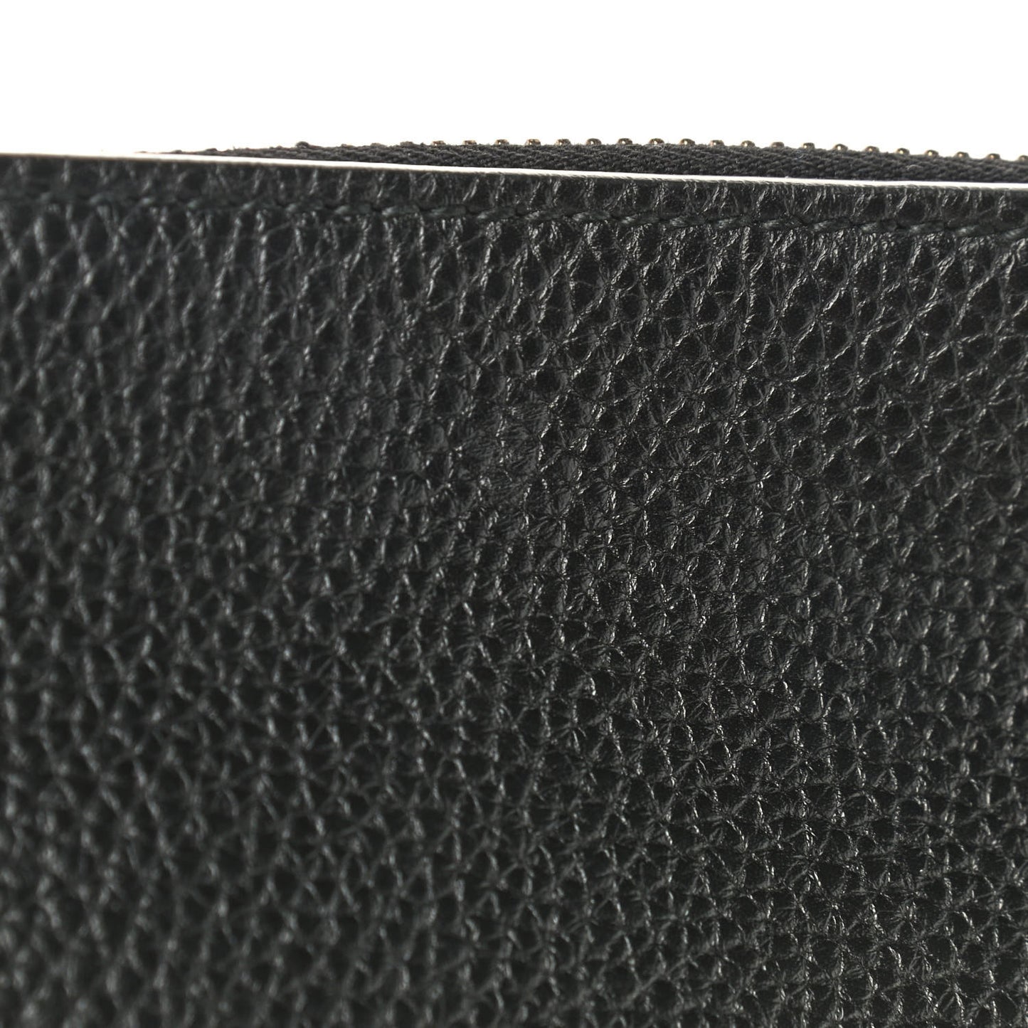 Pebbled Calfskin Large Soho Hobo Black