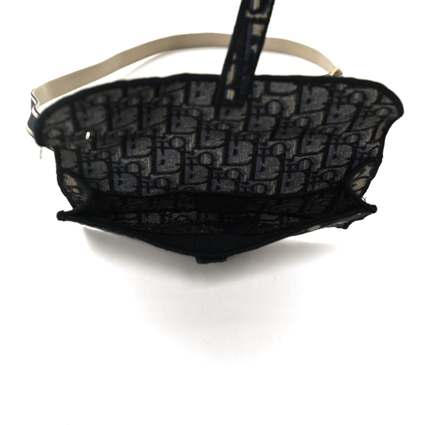 Oblique Slim Saddle Pouch Blue