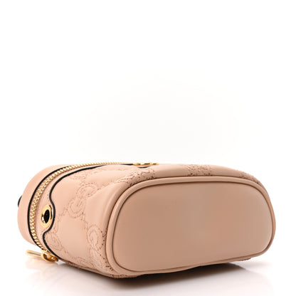 Gucci Calfskin GG Matelasse Mini Top Handle Bag Light Pink 4 of 9