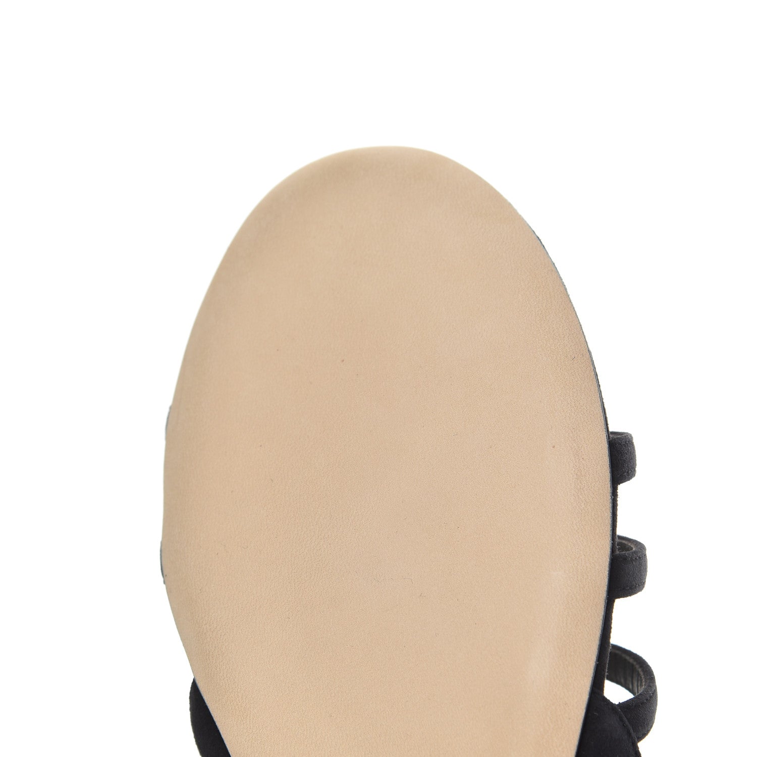 Chanel Suede Pearl Sandals 39 Black 10 of 11