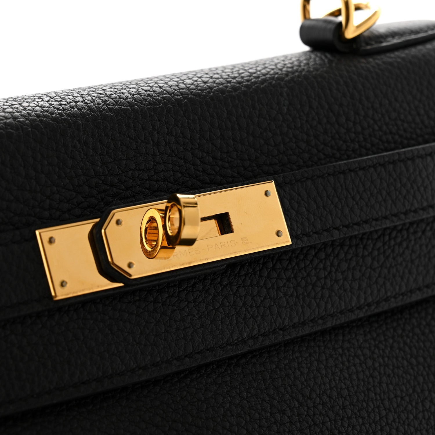 Hermes Togo Kelly Retourne 28 Black 11 of 15
