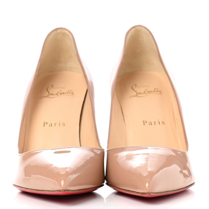 Christian Louboutin Patent Pigalle 85 Pumps 37 Nude 2 of 7