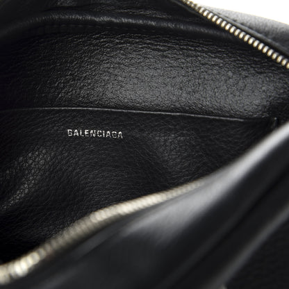 Balenciaga Calfskin Everyday Logo S Camera Bag Black 6 of 9