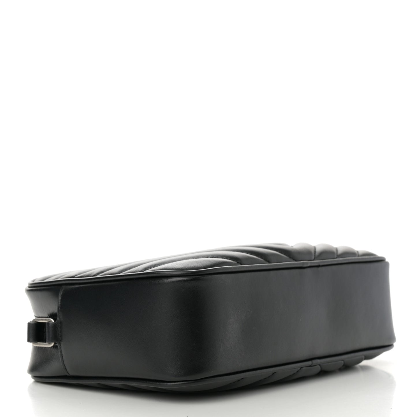 Calfskin Matelasse Monogram Lou Camera Bag Black