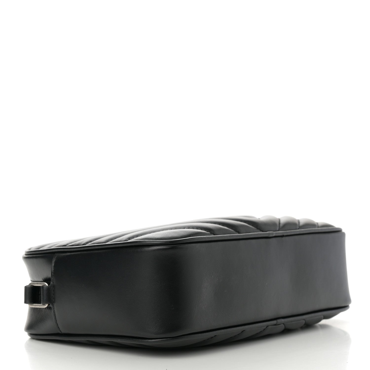Saint Laurent Calfskin Matelasse Monogram Lou Camera Bag Black 4 of 11
