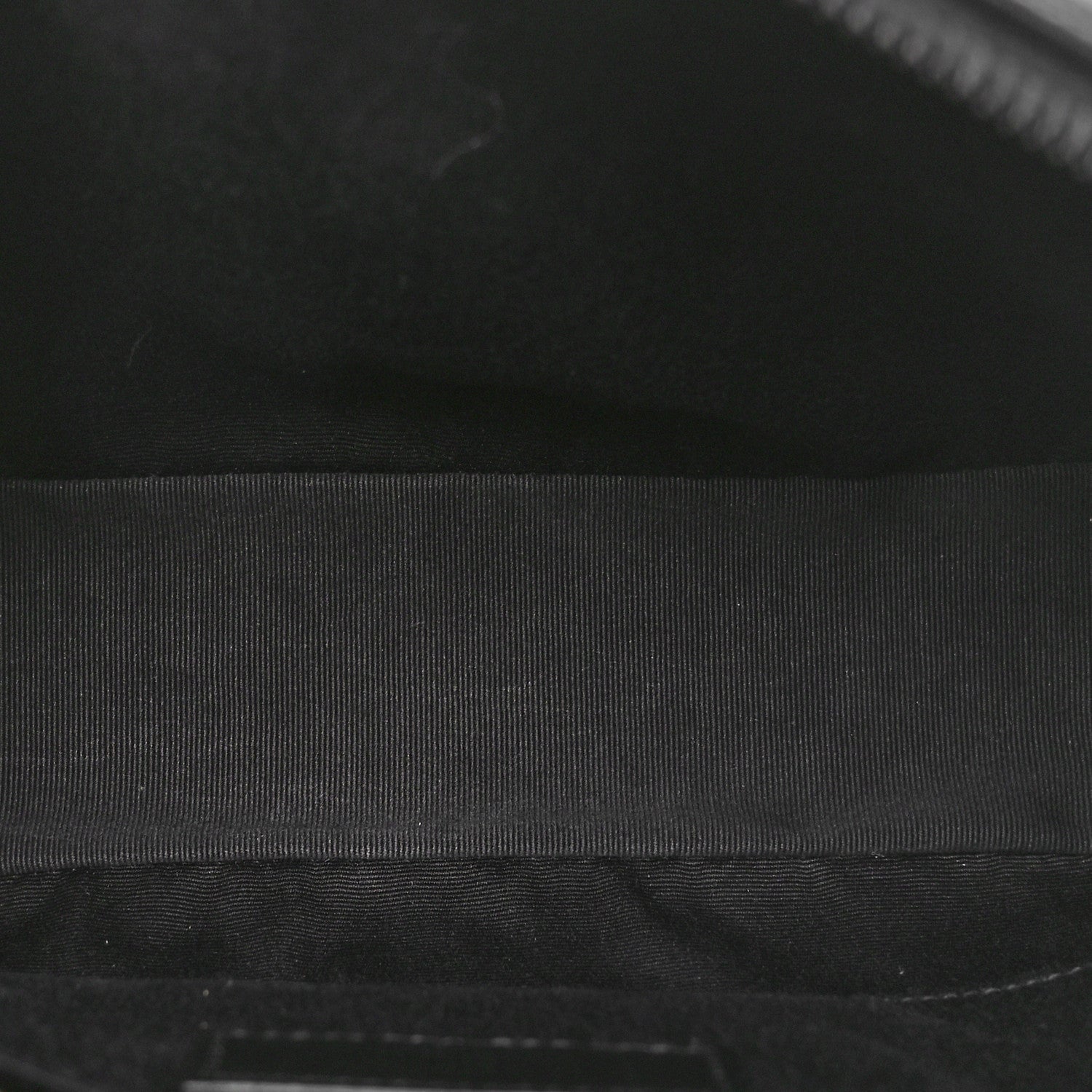 Saint Laurent Calfskin Matelasse Monogram Monochrome Lou Camera Bag Black 5 of 10