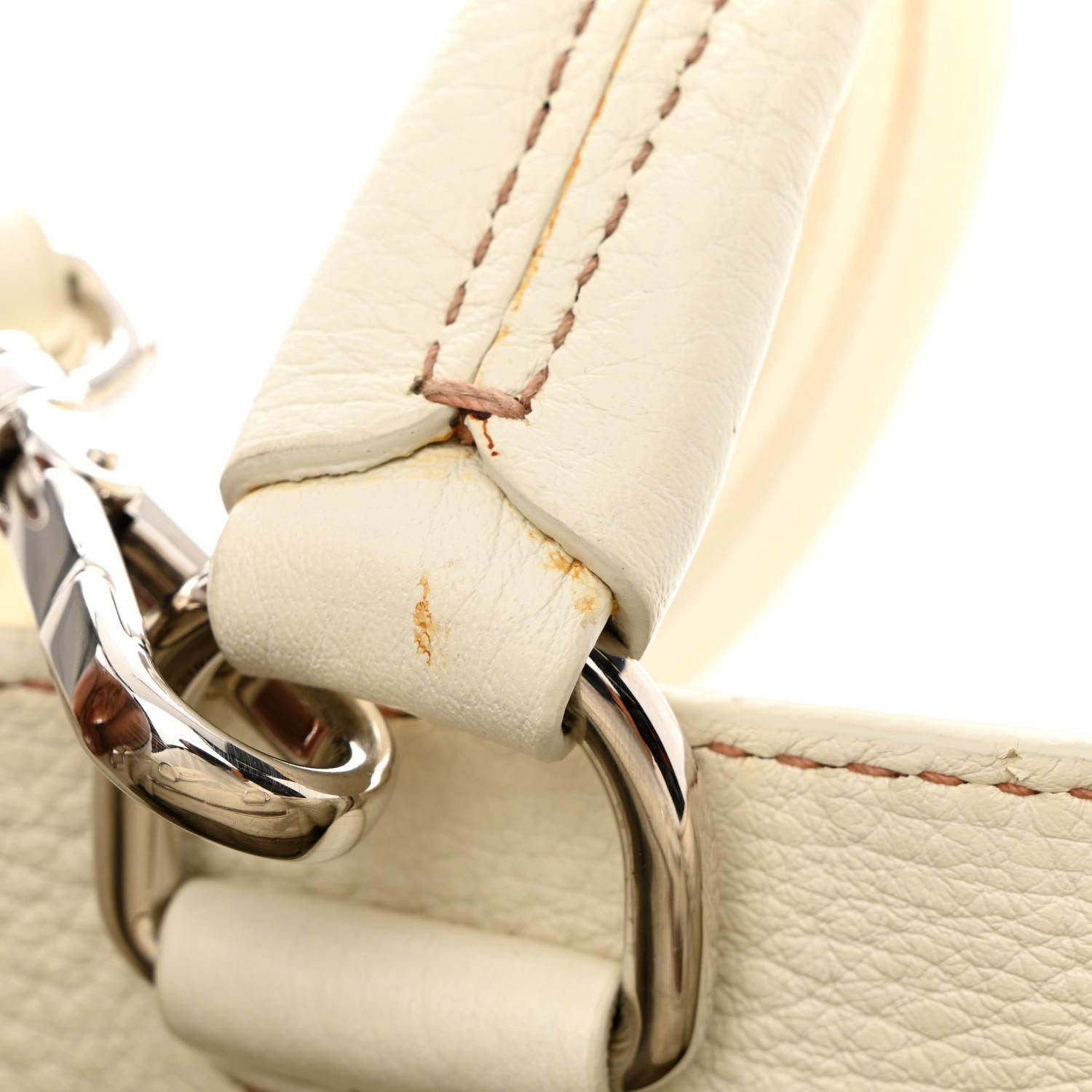 Prada Vitello Daino Shoulder Bag White 20 of 20