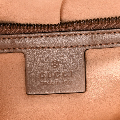 Gucci Calfskin Matelasse Large GG Marmont Shoulder Bag Porcelain Rose 6 of 10
