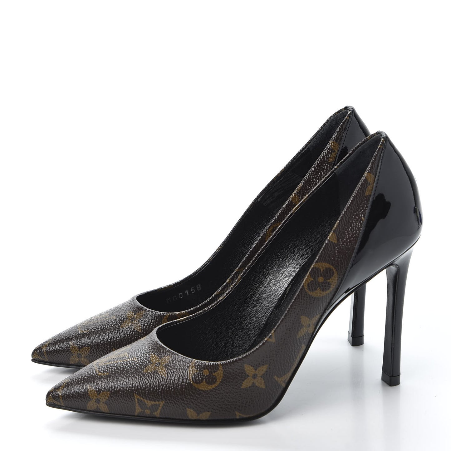 Monogram Cherie Pumps 37.5 Black