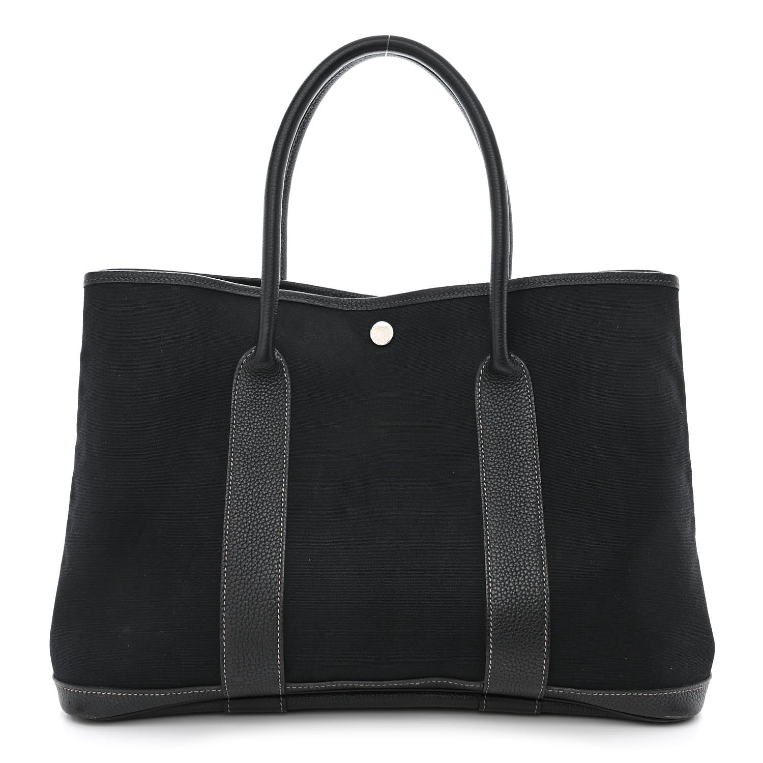 Hermes Toile Negonda Garden Party Tote 36 MM Black 1 of 10