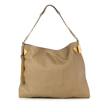 Gucci Lambskin 1970 Large Shoulder Bag Beige 1 of 14