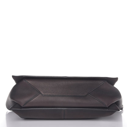 Celine Baby Grained Calfskin Medium Tri-Fold Bag Black 5 of 9