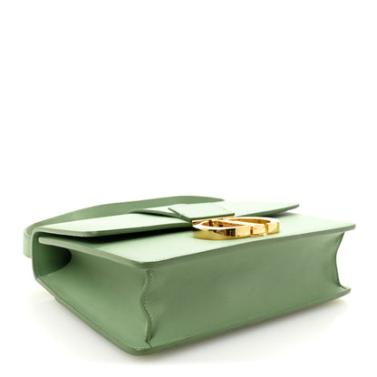Christian Dior Smooth Calfskin 30 Montaigne Flap Bag Mint Green 4 of 10