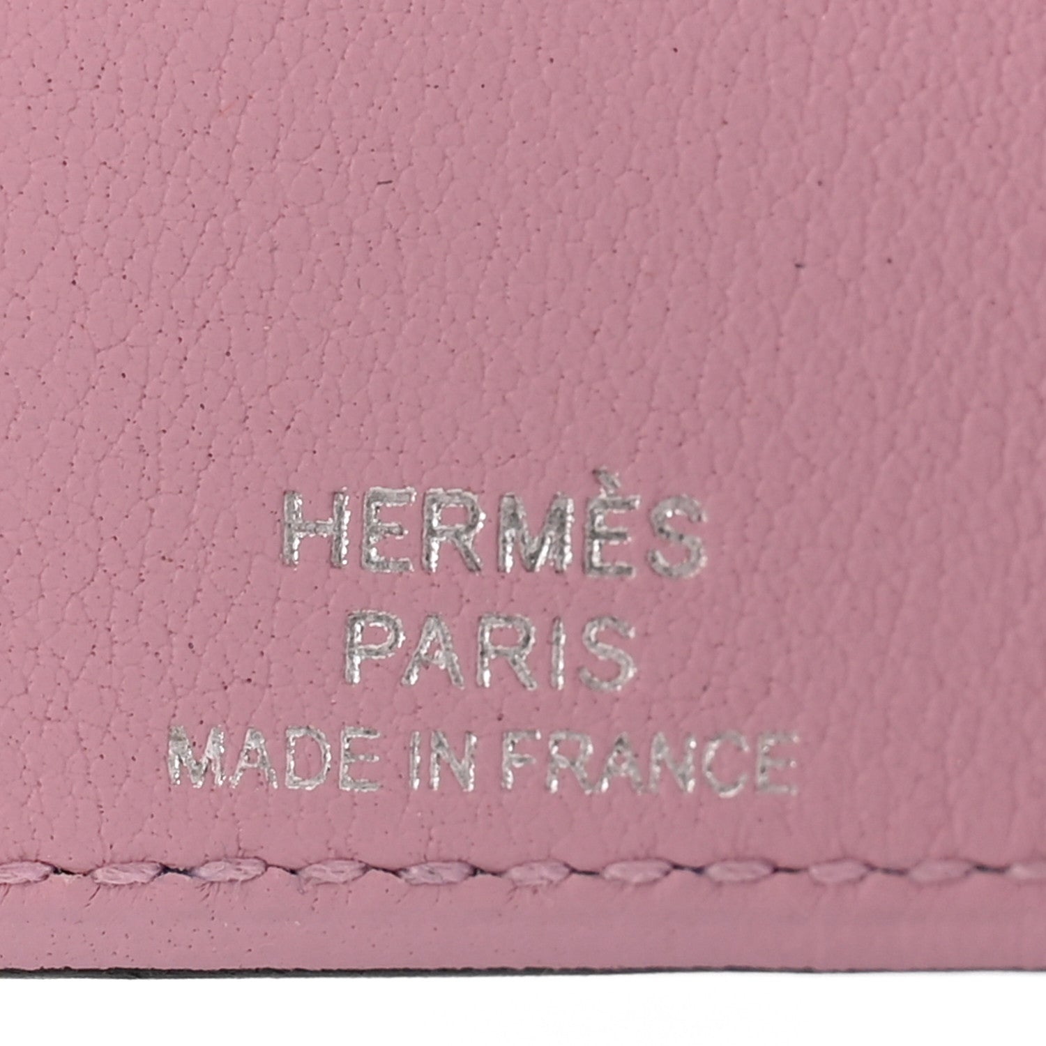 Hermes Togo Swift Verso Ulysse Nano Bag Charm Bleu France Mauve Sylvestre 4 of 5