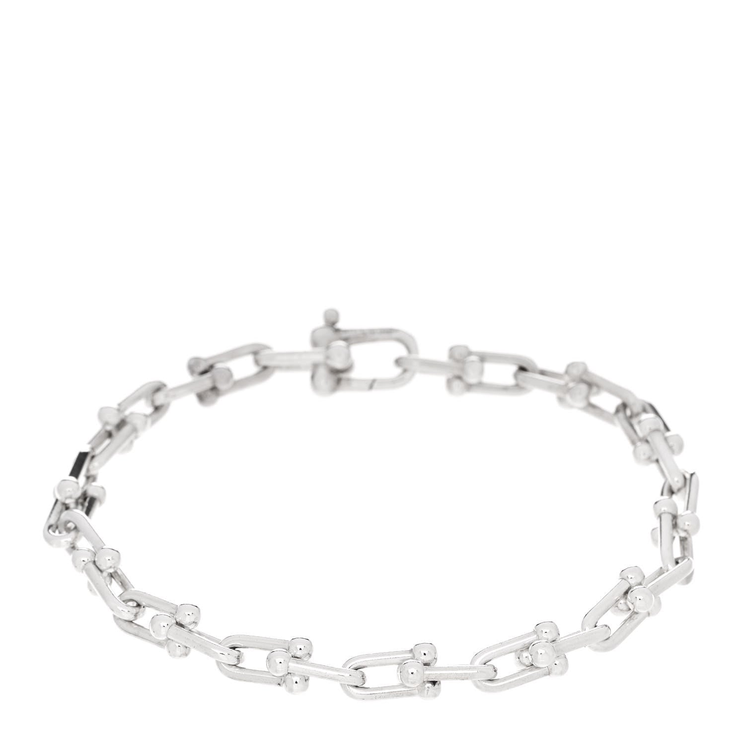 Tiffany Sterling Silver Small HardWear Link Bracelet 1 of 4