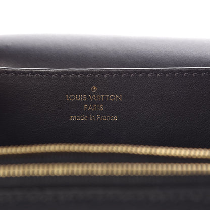 Louis Vuitton Grained Calfskin Vivienne NM Black 6 of 8