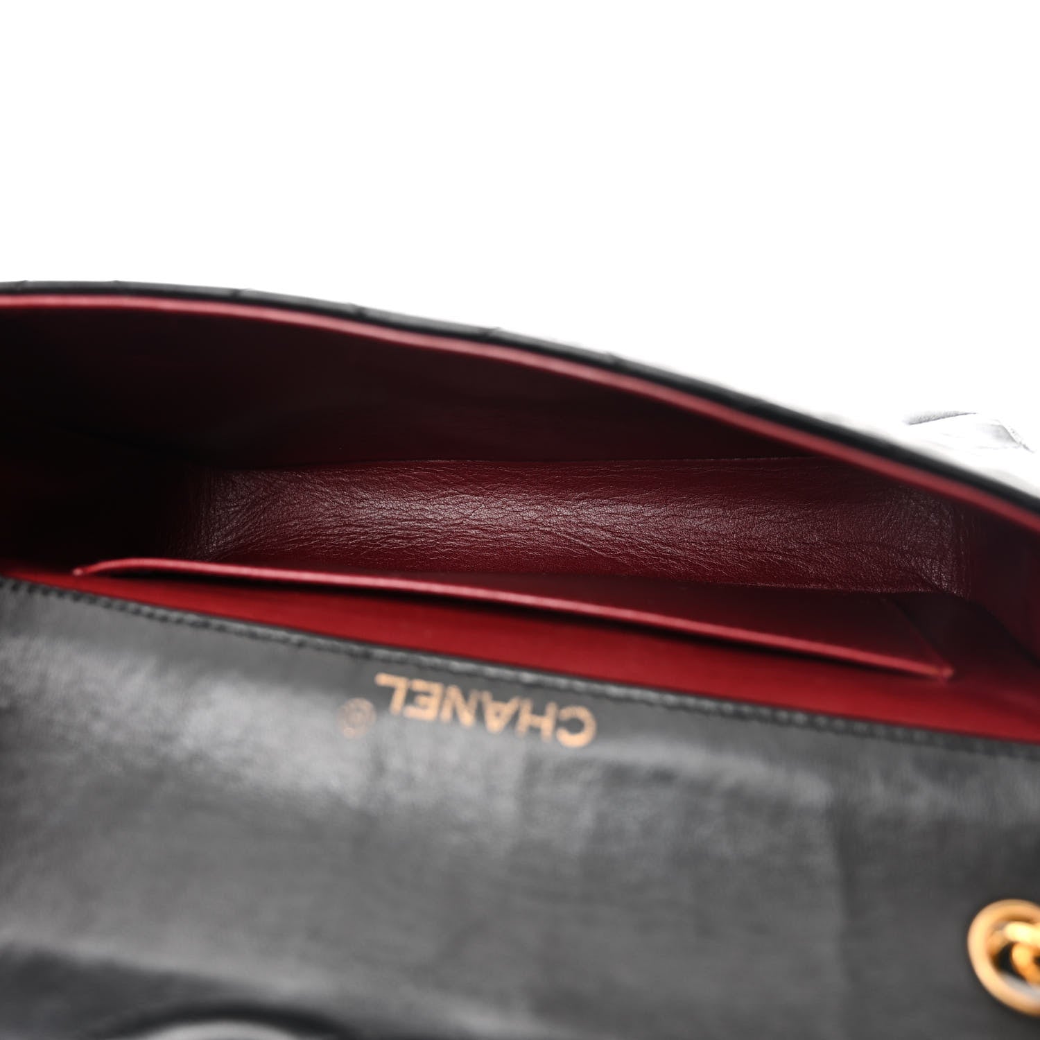 Chanel Lambskin Quilted Single Flap Black 5 of 12