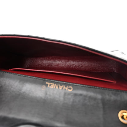 Chanel Lambskin Quilted Single Flap Black 5 of 12