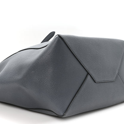 Celine Soft Grained Calfskin Medium Belt Cabas Phantom Dark Sea 8 of 11