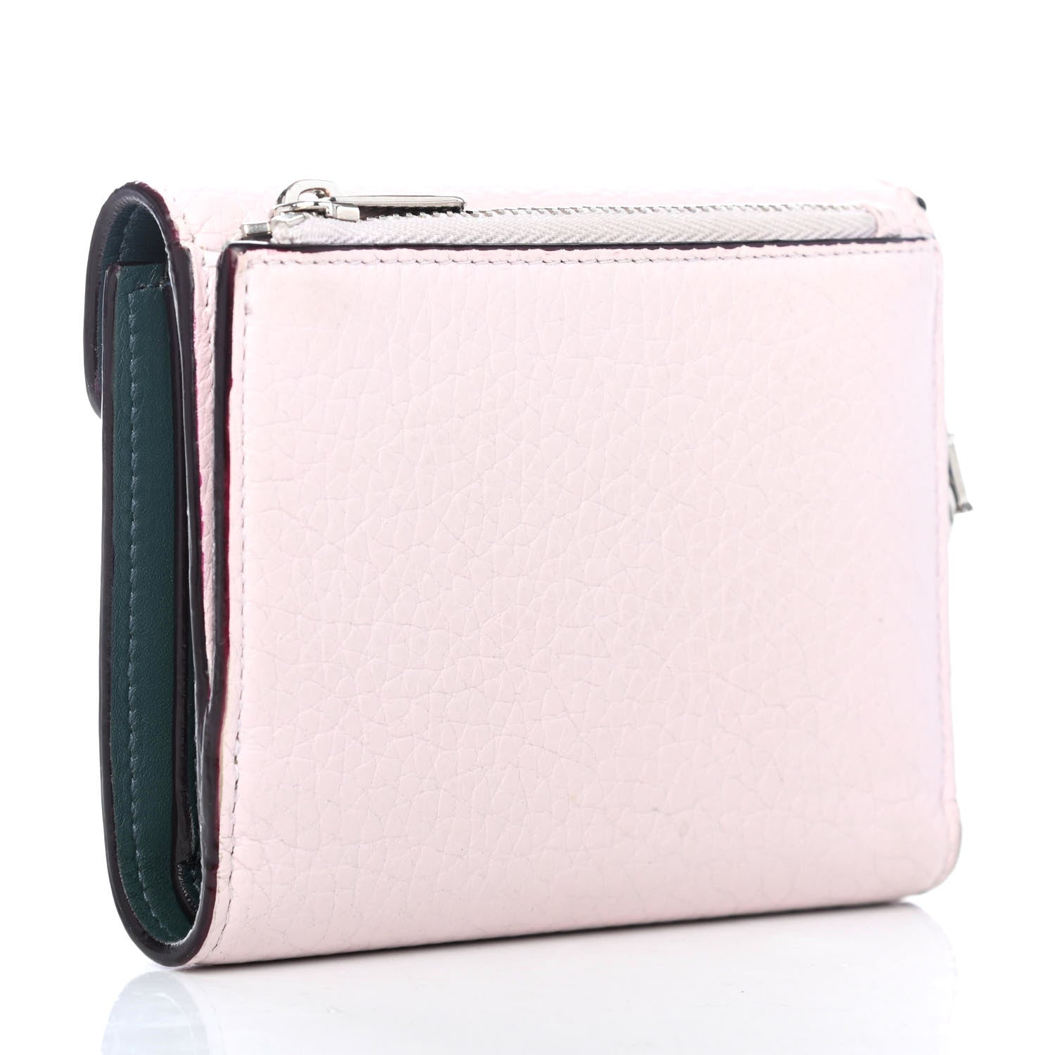 Christian Dior Bullcalf Diorissimo Medium Envelope Wallet Rose Poudre 2 of 4