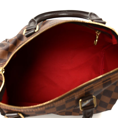 Louis Vuitton Damier Ebene Speedy 30 5 of 12