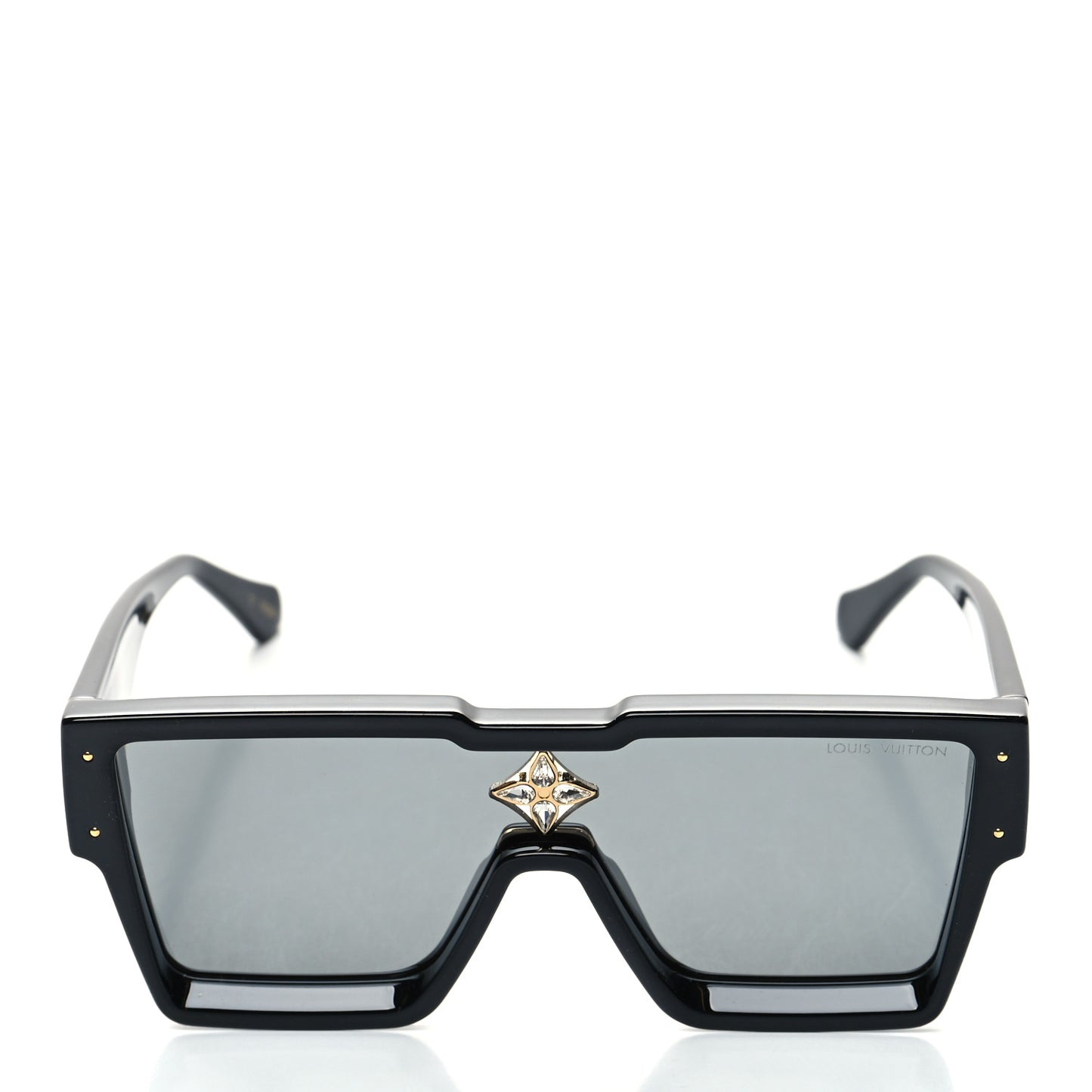 Acetate Cyclone Sunglasses Z1578E Black