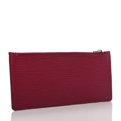 Louis Vuitton Epi Josephine Wallet Zippered Insert Fuchsia 3 of 6