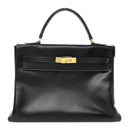 Hermes Box Kelly Retourne 32 Black 1 of 19