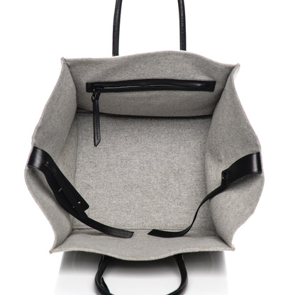Celine Felt Medium Phantom Luggage Pearl Grey 5 of 7