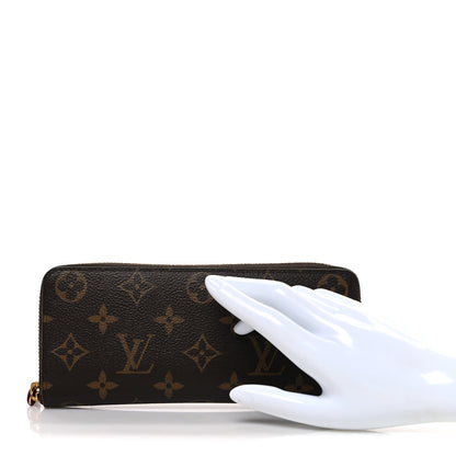 Louis Vuitton Monogram Clemence Wallet Fuchsia 2 of 7