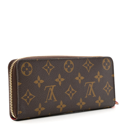 Louis Vuitton Monogram Clemence Wallet Freesia 3 of 8