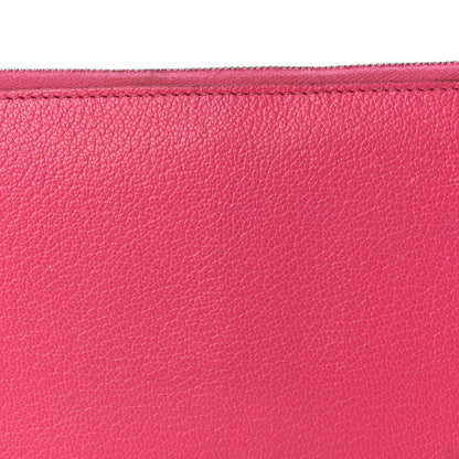 Hermes Chevre Mysore Azap Wallet Rose Shocking 7 of 10