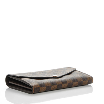 Louis Vuitton Damier Ebene Sarah Wallet NM 4 of 6