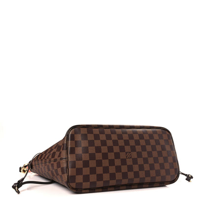 Louis Vuitton Damier Ebene Braided Neverfull MM Pink 5 of 9
