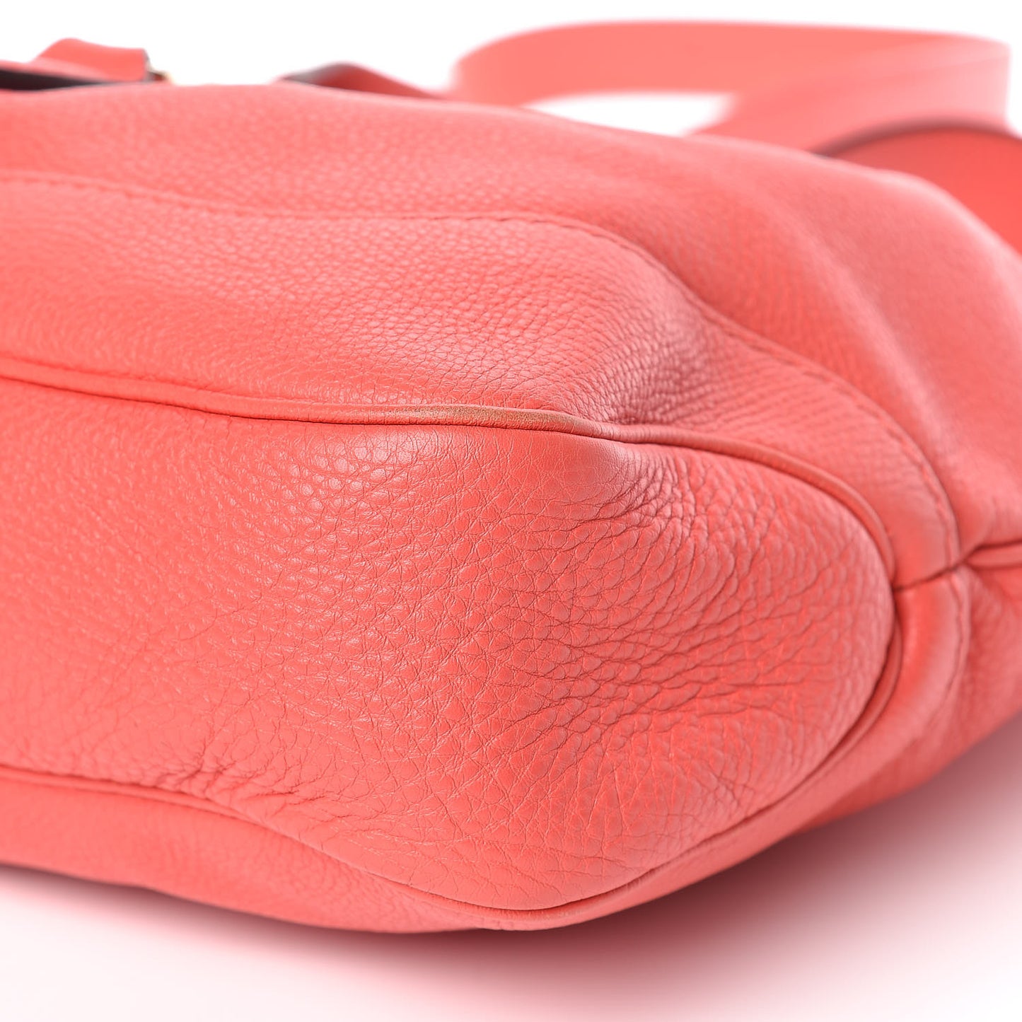 Calfskin Medium New Jackie Shoulder Bag Coral
