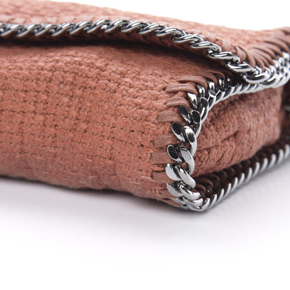 Stella McCartney Woven Boucle Falabella Clutch Orange 9 of 9