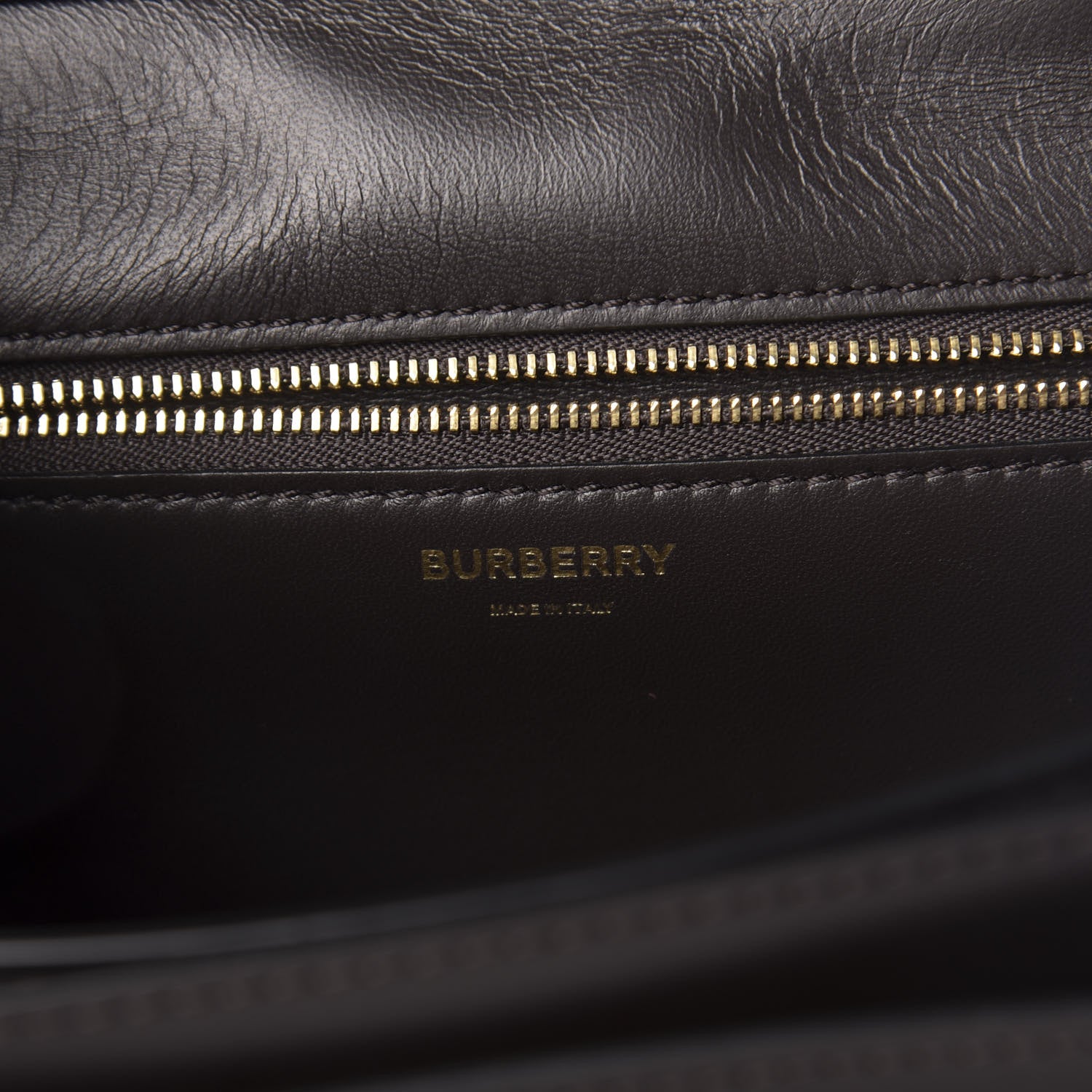 Burberry Calfskin Medium TB Bag Coffee 8 of 11